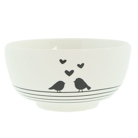 Clayre & Eef Kom vogels Ø14x7cm 500ml | Clayre & Eef