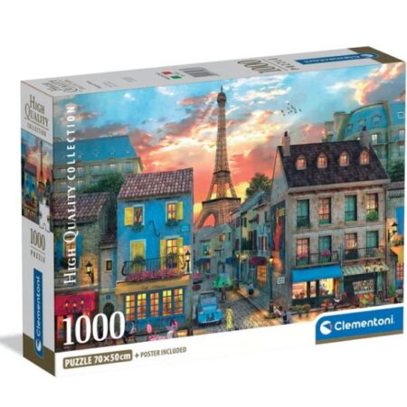 Clementoni puzzel 1000p streets paris | Clementoni