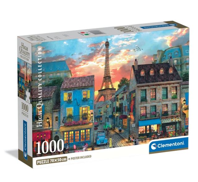Clementoni puzzel 1000p streets paris | Clementoni