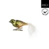 Clip Vogel Groen - L10xb5xh7cm |