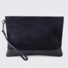 Clutch Millymount Suede French Navy | Dubarry