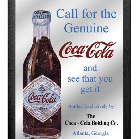 Coca Cola Genuine spiegel | Nostalgic Art