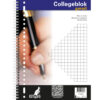 Collegeblok A4 ruit 10mm 23r 5 stuks | Kangaro