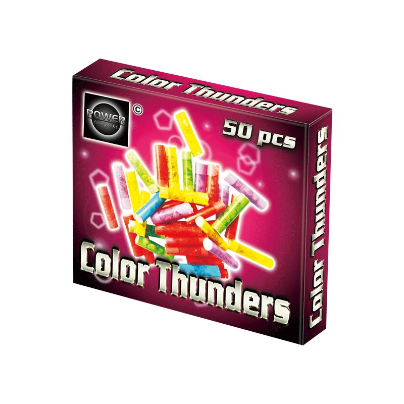 Color Thunders doosje a 50 stuks | Broekhoff