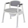 Commode - Douche-/Toiletstoel | Kies uw kleur : Grijs | MultiMotion | MultiMotion