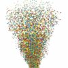 Confetti Multicolor zak van 1kg voor confetti launcher | BeamZ