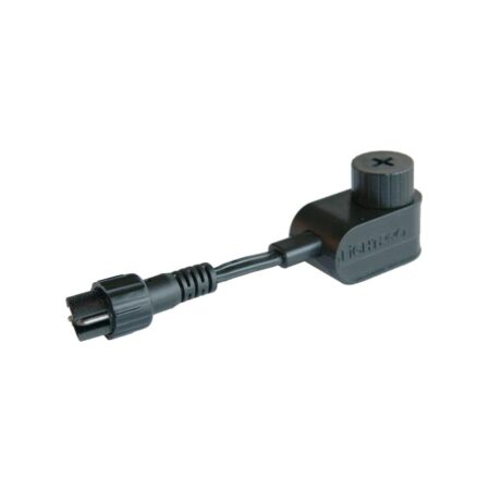 Connector - Type M (Male) - IP44 Waterdicht - Zwart | Lightpro