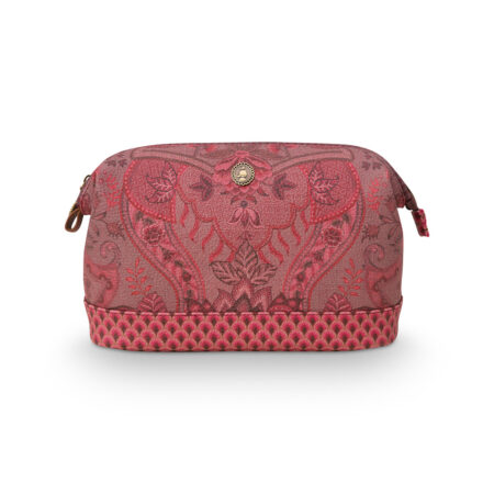 Cosmetic Purse Kyoto Festival Dark Pink L | PiP Studio