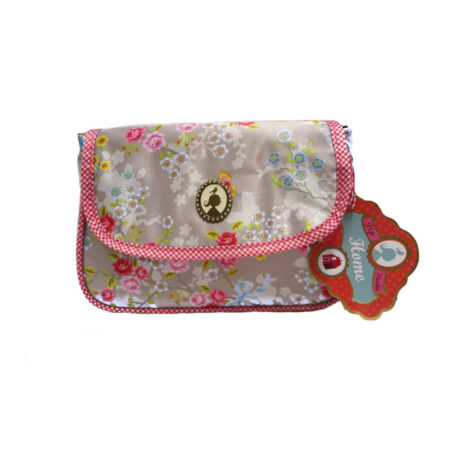 Cosmeticbag +flap S Chinese Rose - Khaki | PiP Studio