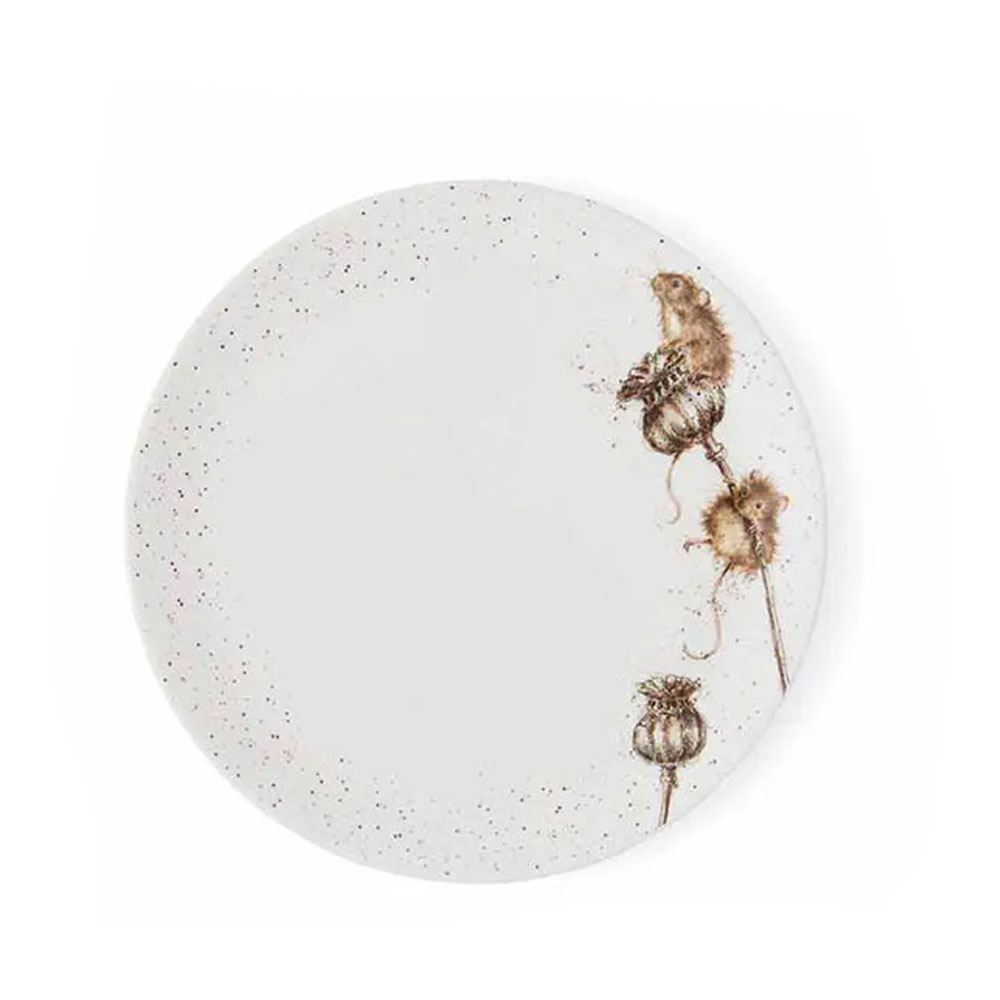 Coupe Plate 26.6cm Mouse | Wrendale design