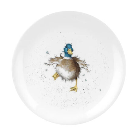 Coupe plate 20cm Duck | Wrendale design