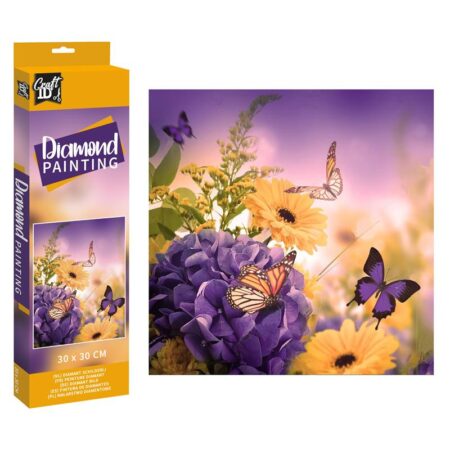Craft ID Diamond Painting vlinders 30cm | Grafix