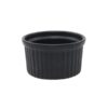 Creme Brulee Schaaltje Zwart 9x5cm |