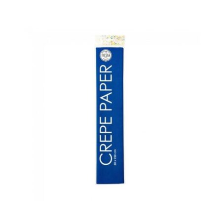 Crepepapier 50x250cm marineblauw 12 rol | Merkloos