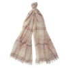 Cristie tartan wrap Dewberry tartan | Barbour