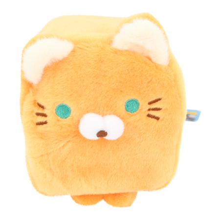 Cube Cat plushie - Oranje | -