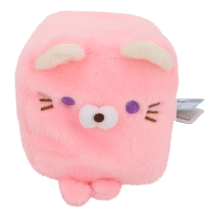 Cube Cat plushie - Roze | -