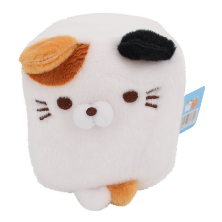 Cube Cat plushie - Wit | -
