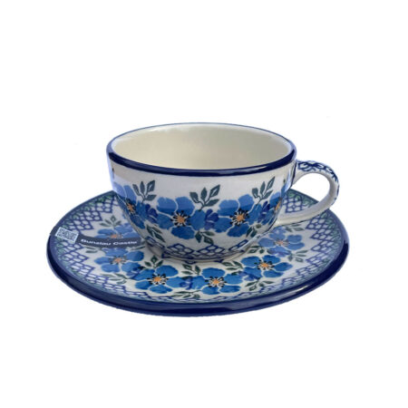Cup and Saucer 170 ML - Fresh | Bunzlau Castle