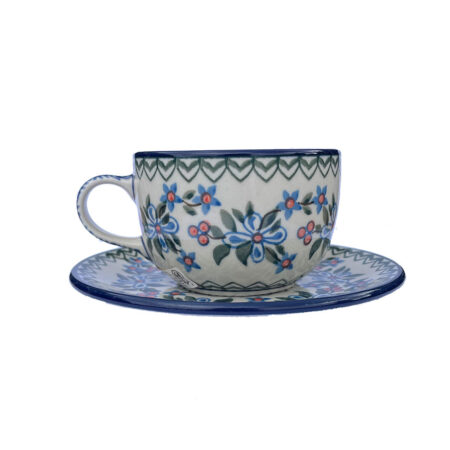 Cup and Saucer 230 ML - 1835 | Bunzlau Castle