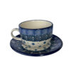 Cup and Saucer 230 ML - Wood Violets | Bunzlau Castle