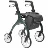 Curve lichtgewicht rollator met softwielen | Kies uw kleur : Groen | MultiMotion | MultiMotion
