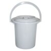 Curver Emmer met deksel 10 liter lichtgrijs | Curver