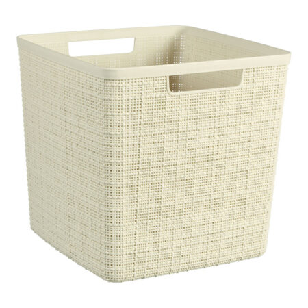Curver Jute Mandje Cube 17L Offwhite | Curver