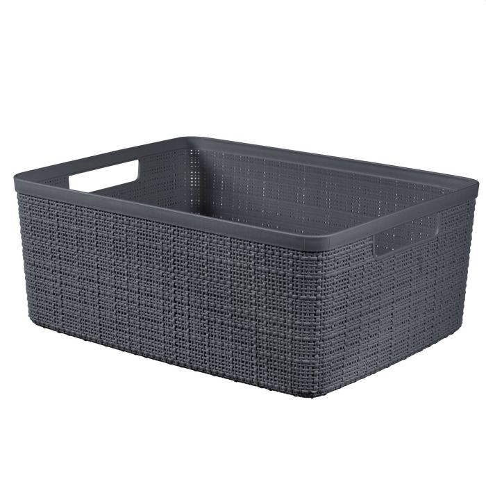 Curver Mand Jute Look 12L Antraciet | Curver