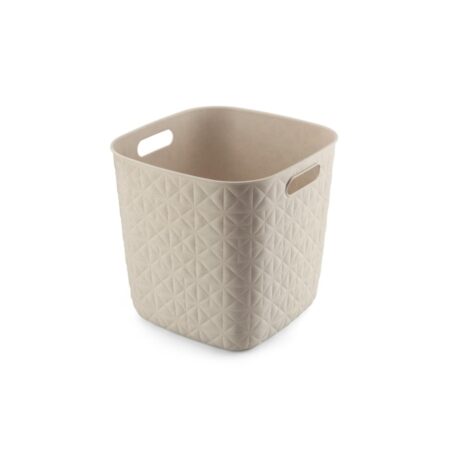 Curver Softex Opbergmand Cube 15 liter Krijtwit | Curver