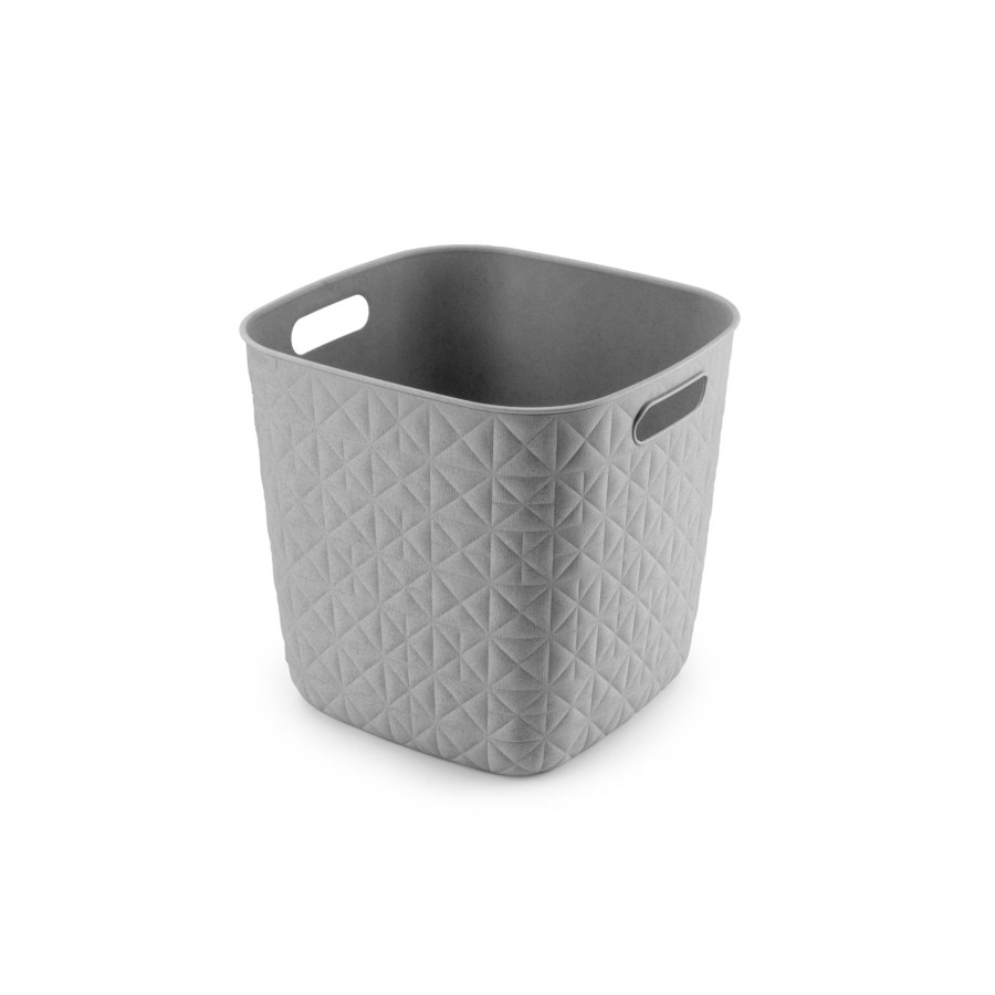 Curver Softex Opbergmand Cube 15 liter Taupe | Curver