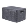 Curver Style Mandje 30l M Deksel Antraciet | Curver