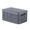Curver Style Mandje 6 Liter M Deksel Antraciet | Curver