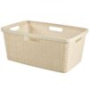 Curver Wasmand Jute Off White 46 liter | Curver