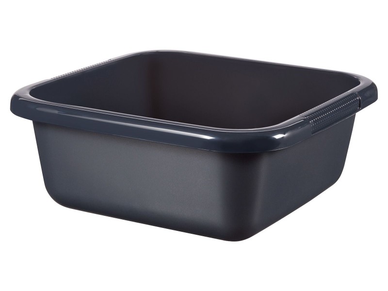 Curver afwasteil 10 liter vierkant antraciet | Curver