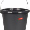 Curver emmer 10 liter stalen hengsel antraciet | Curver