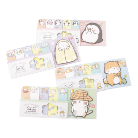 Cute animal sticky notes A | -