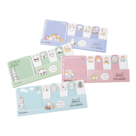 Cute animal sticky notes C | -