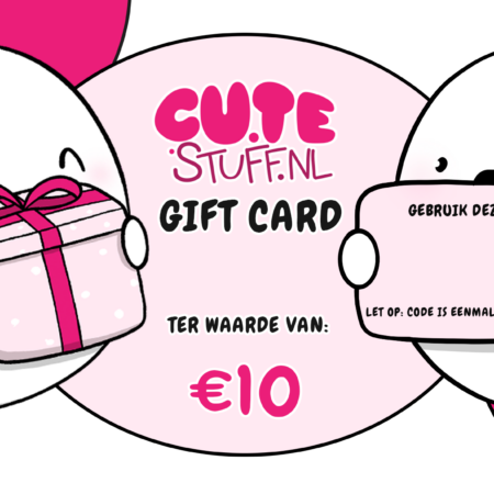 CuteStuff.nl gift card € 10