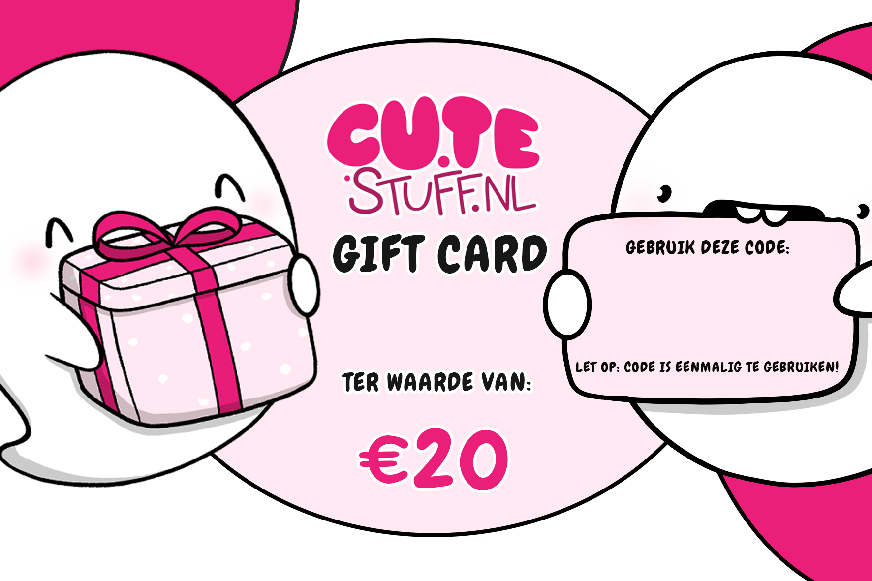 CuteStuff.nl gift card € 20