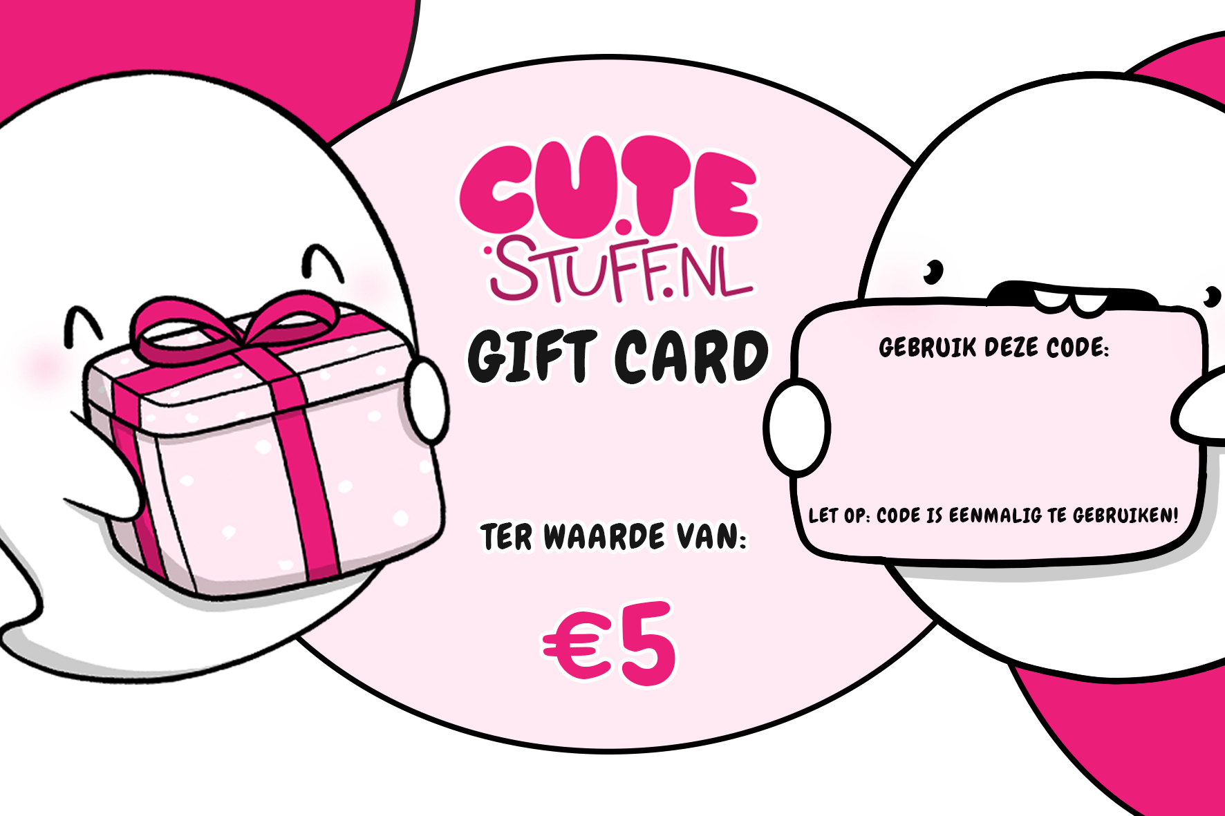 CuteStuff.nl gift card € 5