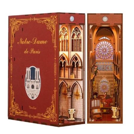 DIY Book Nook Boekensteun Notre Dame de Paris | Tone-Cheer