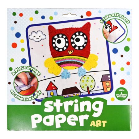 DIY Paper String Art Draadpapierkunst | Merkloos