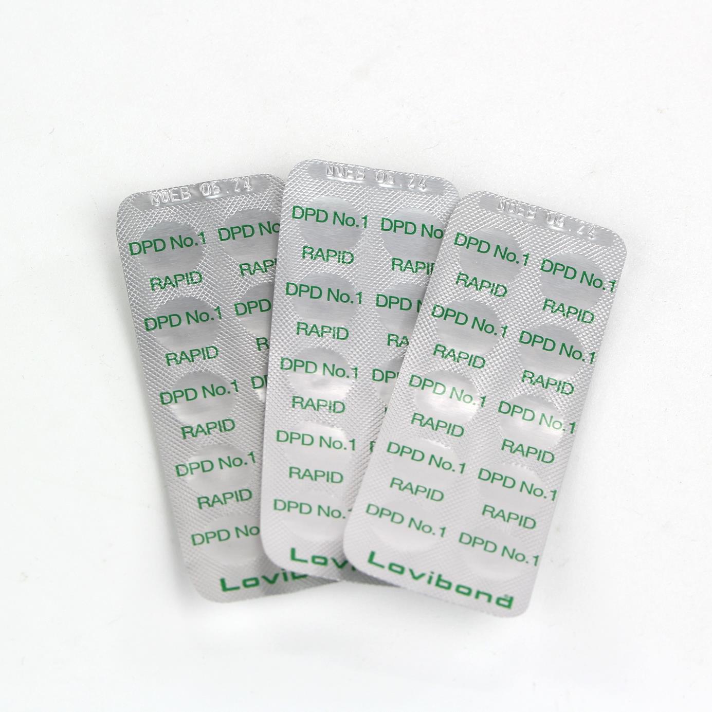 DPD 1 tabletten voor manuele tester - 100 stuks | W'eau