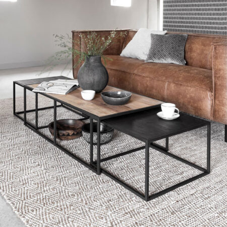 DTP Home Salontafel Cosmo Teakhout