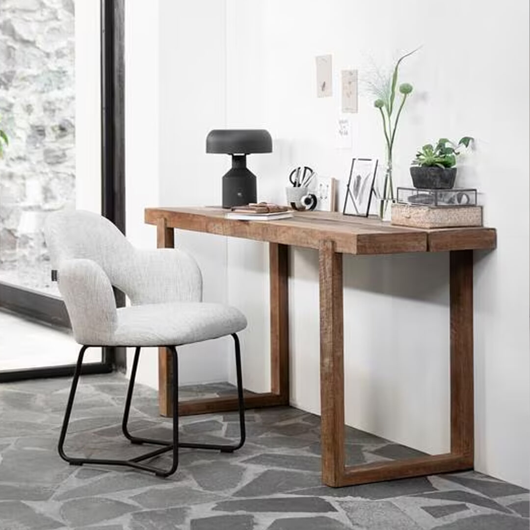 DTP Home Sidetable / Bureau Icon Teakhout