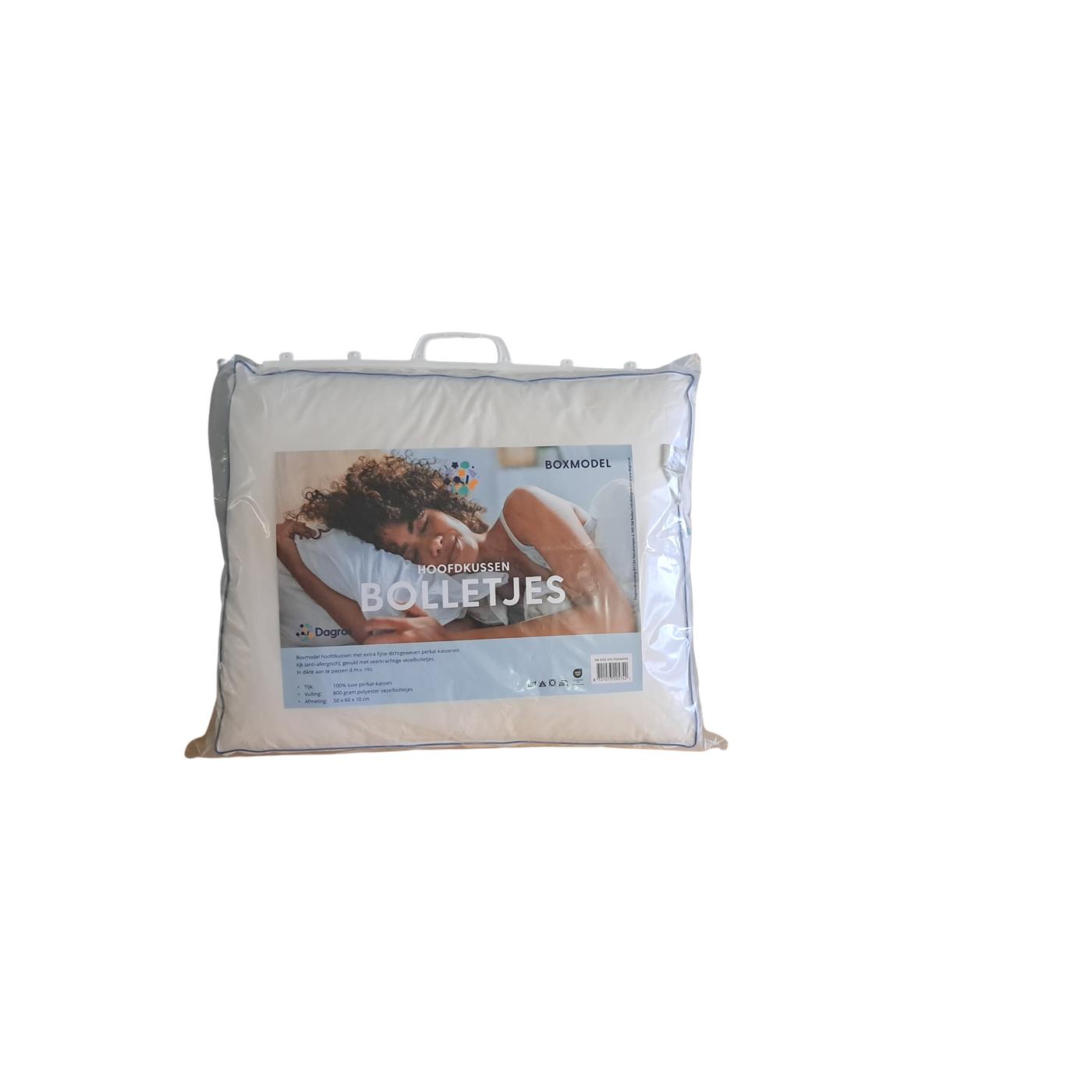Dagros Hoofdkussen bolletjes 50x60cm | CosyDecor