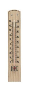 Daily Home Kamer Thermometer Hout 20 Cm | Daily home