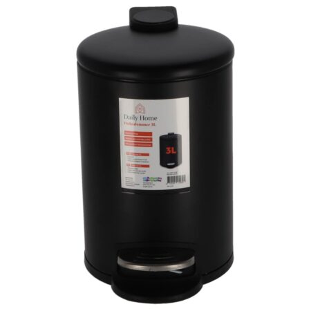 Daily Home Pedaalemmer 3l Zwart | Daily home