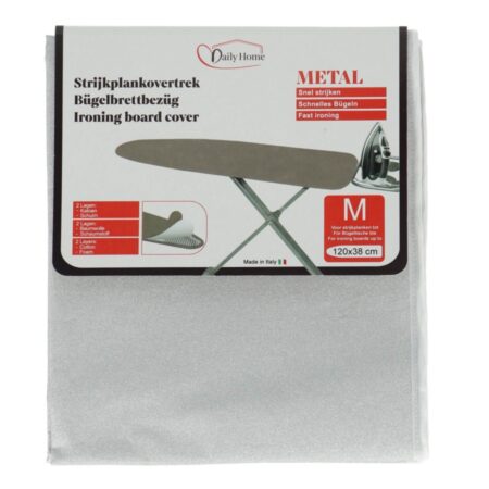 Daily Home Strijkhoes Metal 130x46 Cm | Daily home